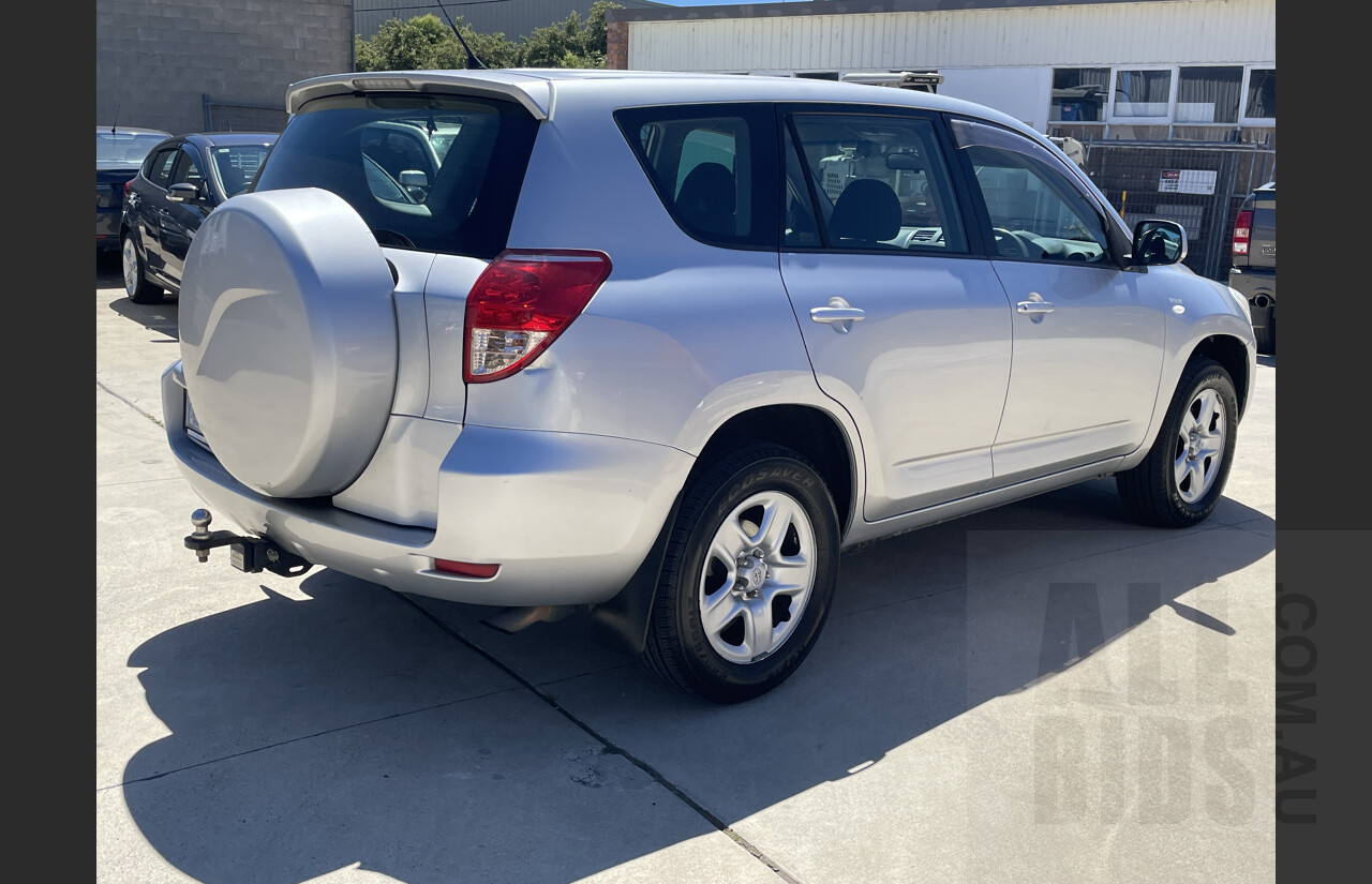 6/2006 Toyota Rav4 CV (4x4) ACA33R 4d Wagon Silver 2.4L