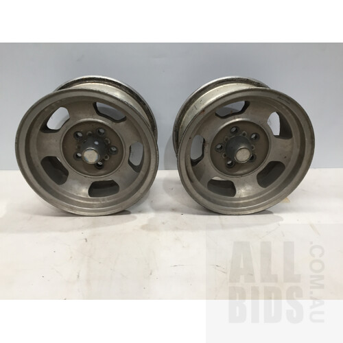 Delta Jelly Bean Style Alloy Wheels - Pair Only
