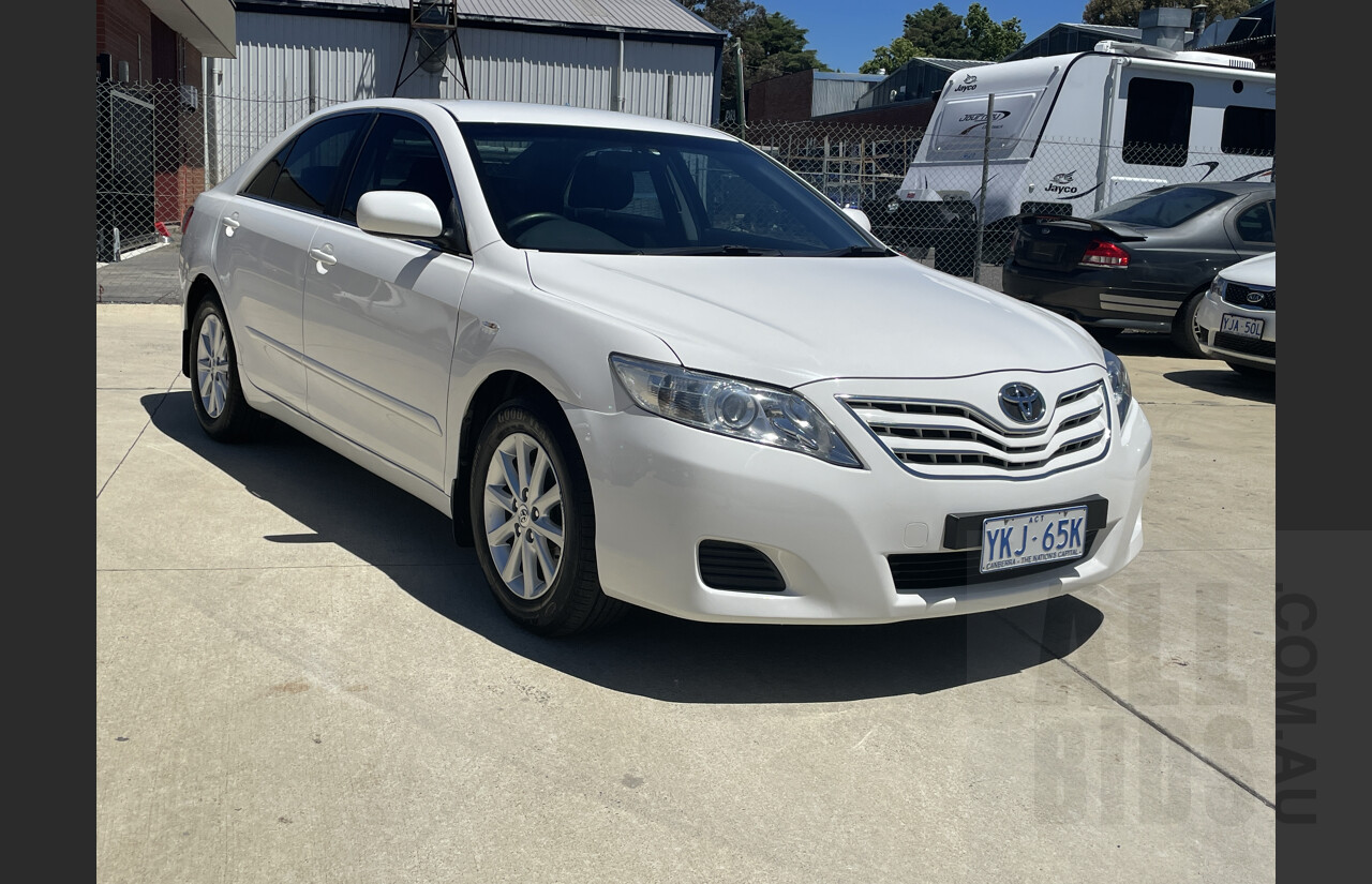 7/2011 Toyota Camry Altise ACV40R 09 UPGRADE 4d Sedan White 2.4L