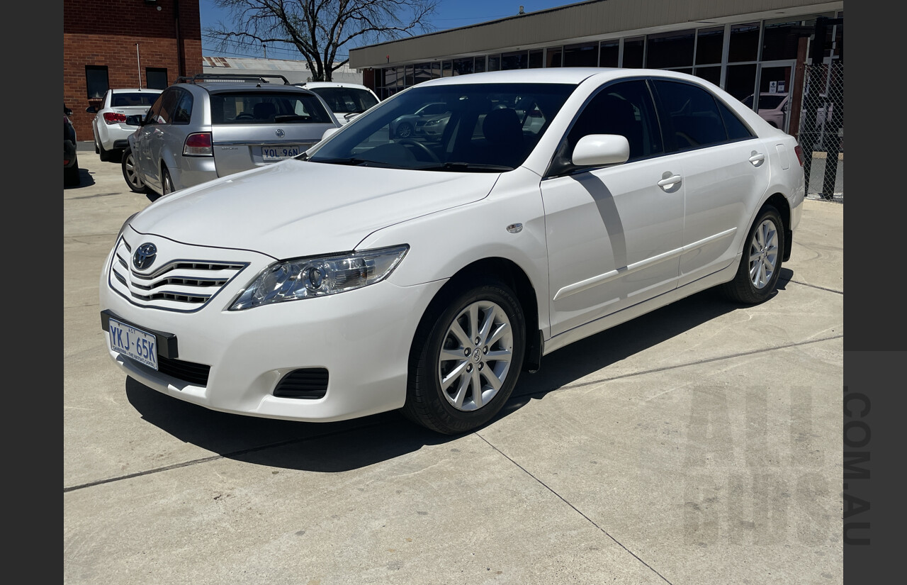 7/2011 Toyota Camry Altise ACV40R 09 UPGRADE 4d Sedan White 2.4L