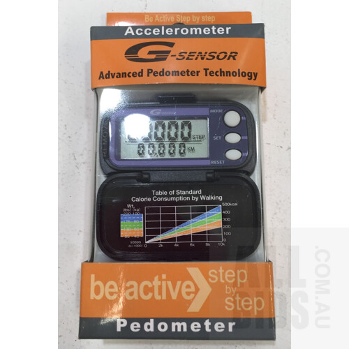 G Sensor 2026 Accelerometer/ Pedometer ( Lot Of 10 )