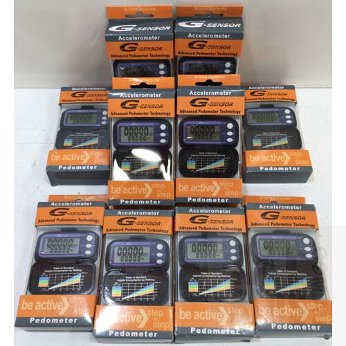 G Sensor 2026 Accelerometer/ Pedometer ( Lot Of 10 )