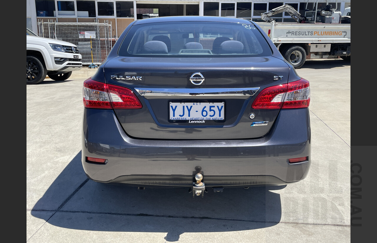 6/2013 Nissan Pulsar ST B17 4d Sedan Grey 1.8L