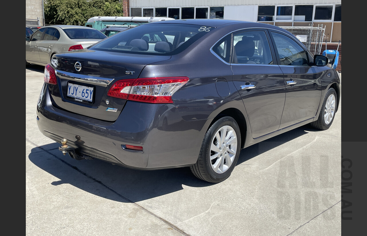 6/2013 Nissan Pulsar ST B17 4d Sedan Grey 1.8L