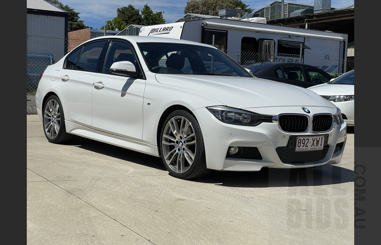 11/2012 BMW 320d Msport F30 4d Sedan White 2.0L