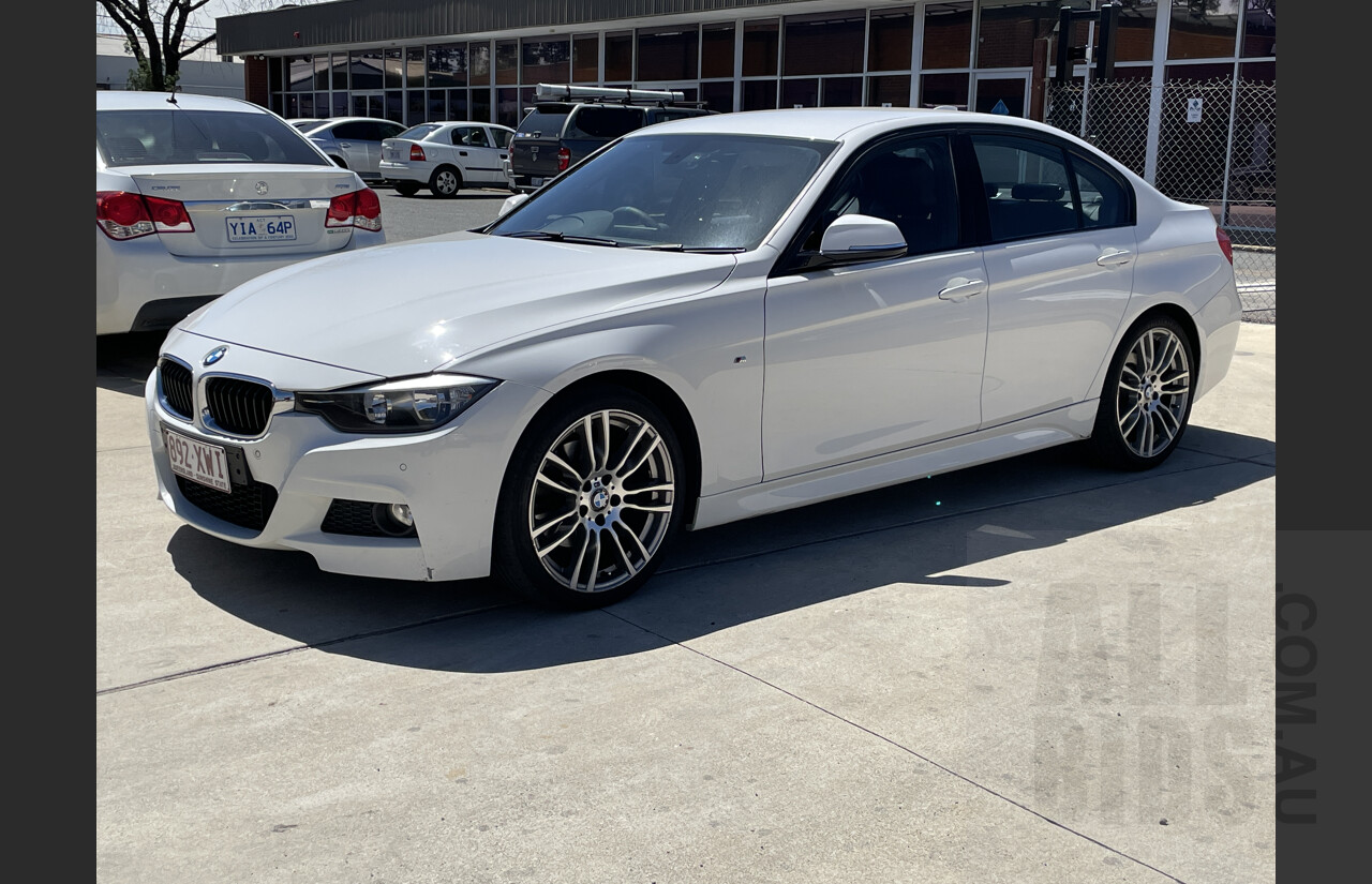 11/2012 BMW 320d Msport F30 4d Sedan White 2.0L