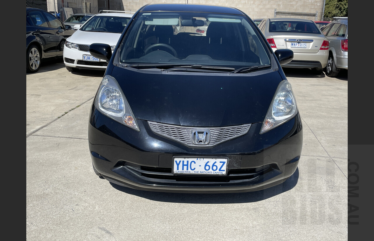 4/2010 Honda Jazz GLi GE 5d Hatchback Black 1.3L