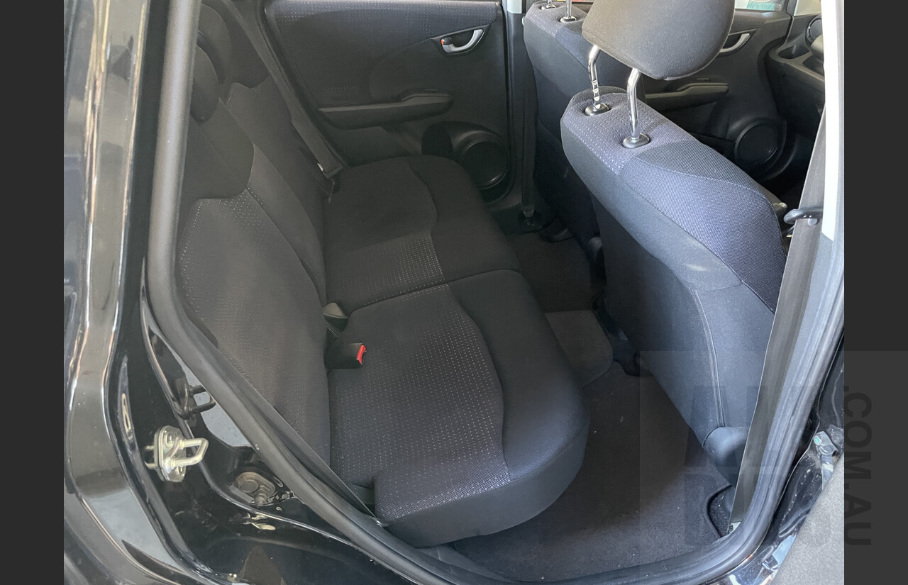 4/2010 Honda Jazz GLi GE 5d Hatchback Black 1.3L