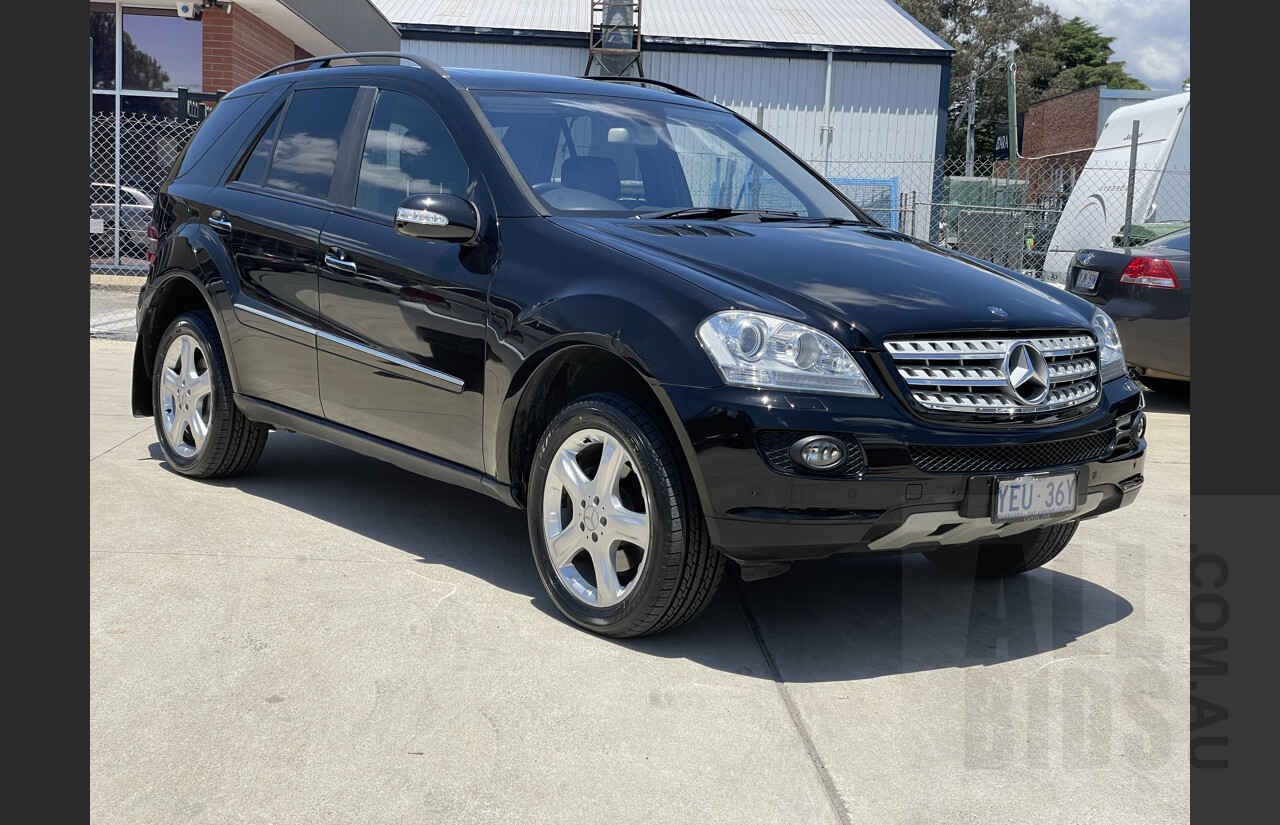 1/2007 Mercedes-Benz ML 350 Luxury (4x4) W164 4d Wagon Black 3.5L