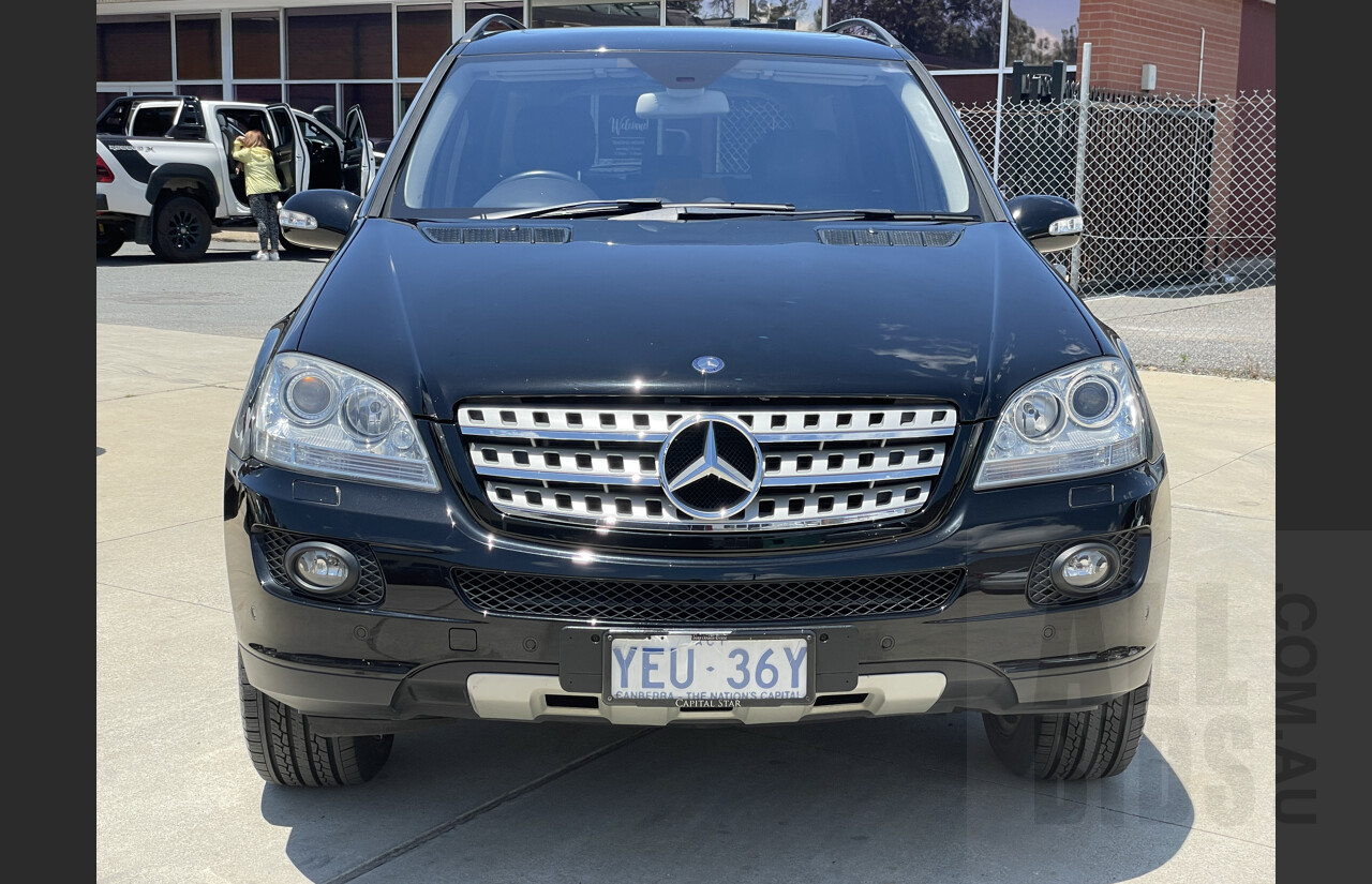 1/2007 Mercedes-Benz ML 350 Luxury (4x4) W164 4d Wagon Black 3.5L