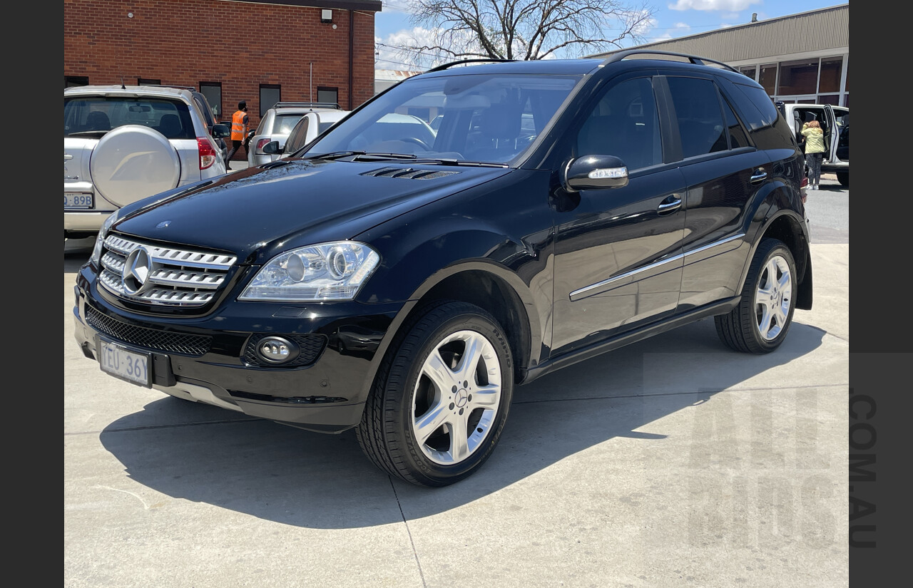 1/2007 Mercedes-Benz ML 350 Luxury (4x4) W164 4d Wagon Black 3.5L