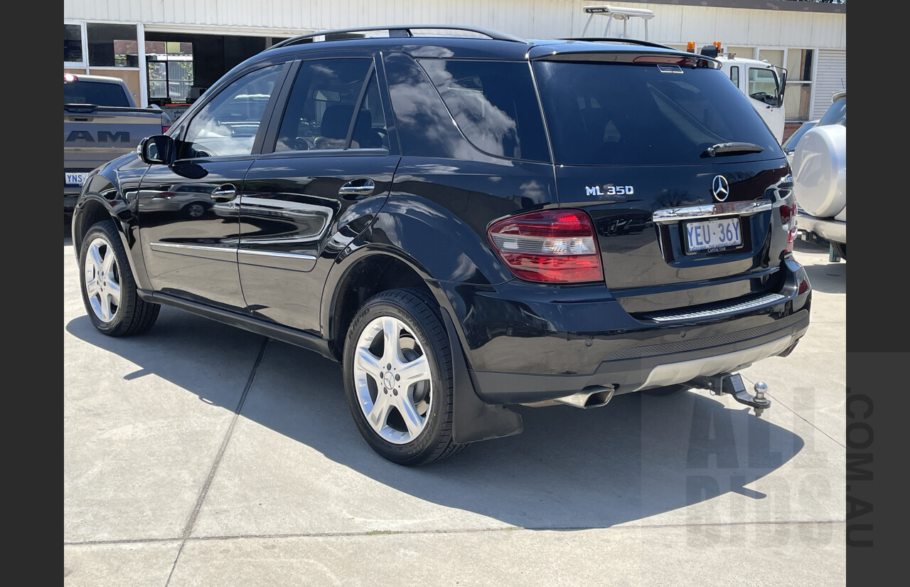 1/2007 Mercedes-Benz ML 350 Luxury (4x4) W164 4d Wagon Black 3.5L