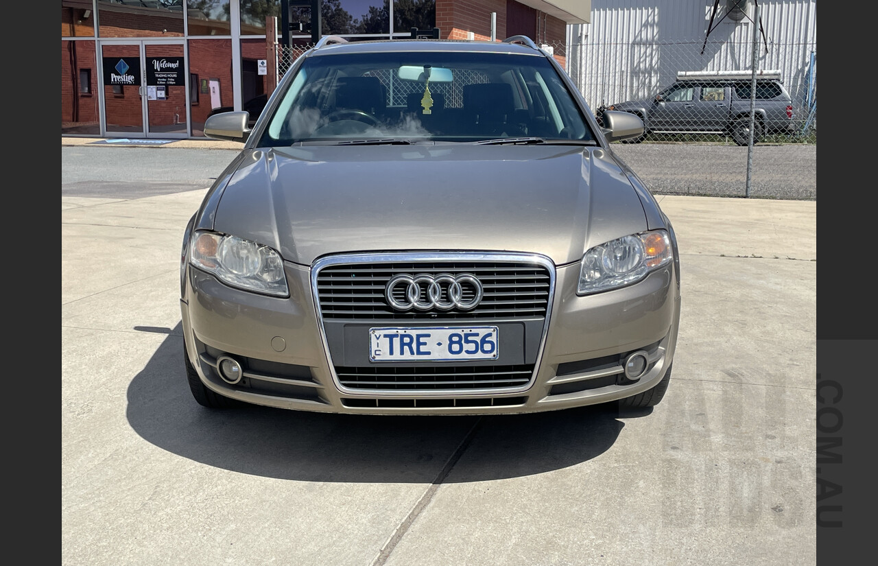 7/2005 Audi A4 2.0 Avant B7 4d Wagon Beige 2.0L