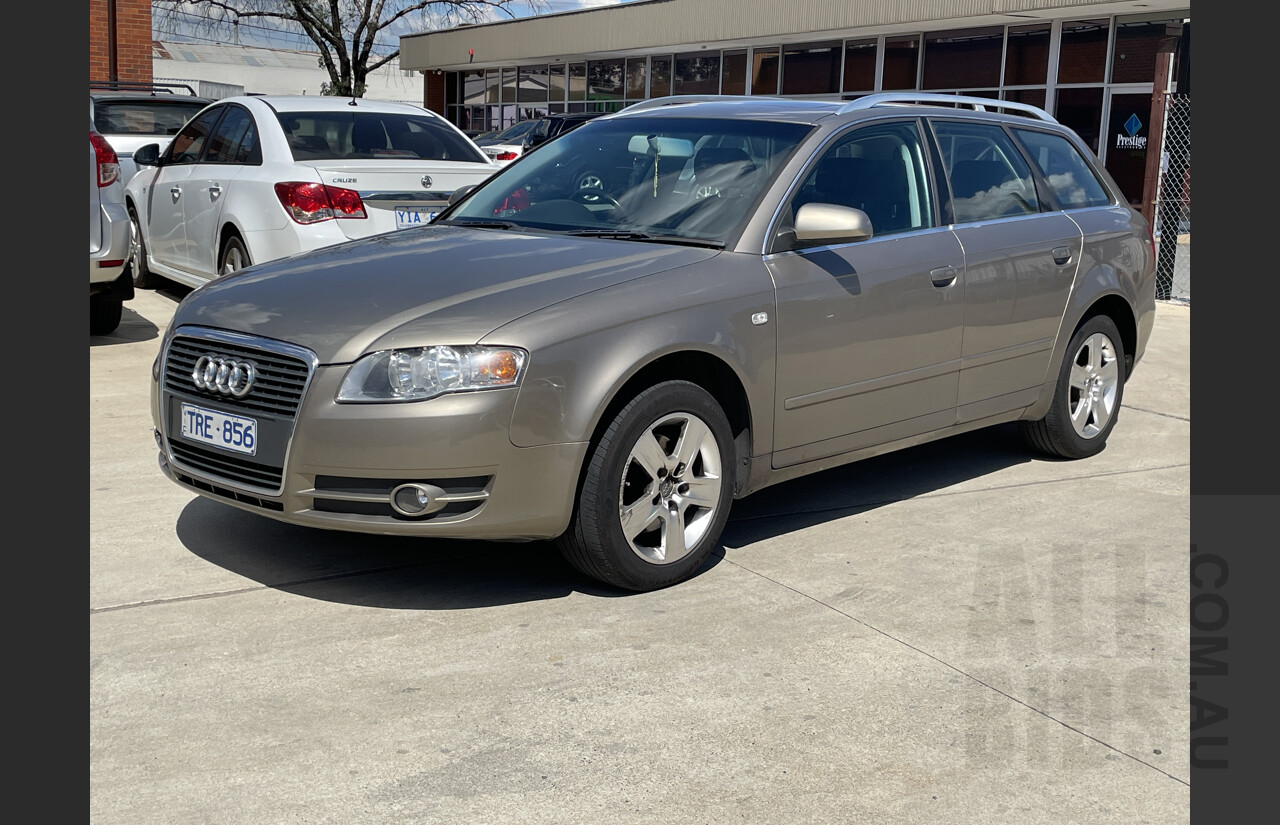 7/2005 Audi A4 2.0 Avant B7 4d Wagon Beige 2.0L