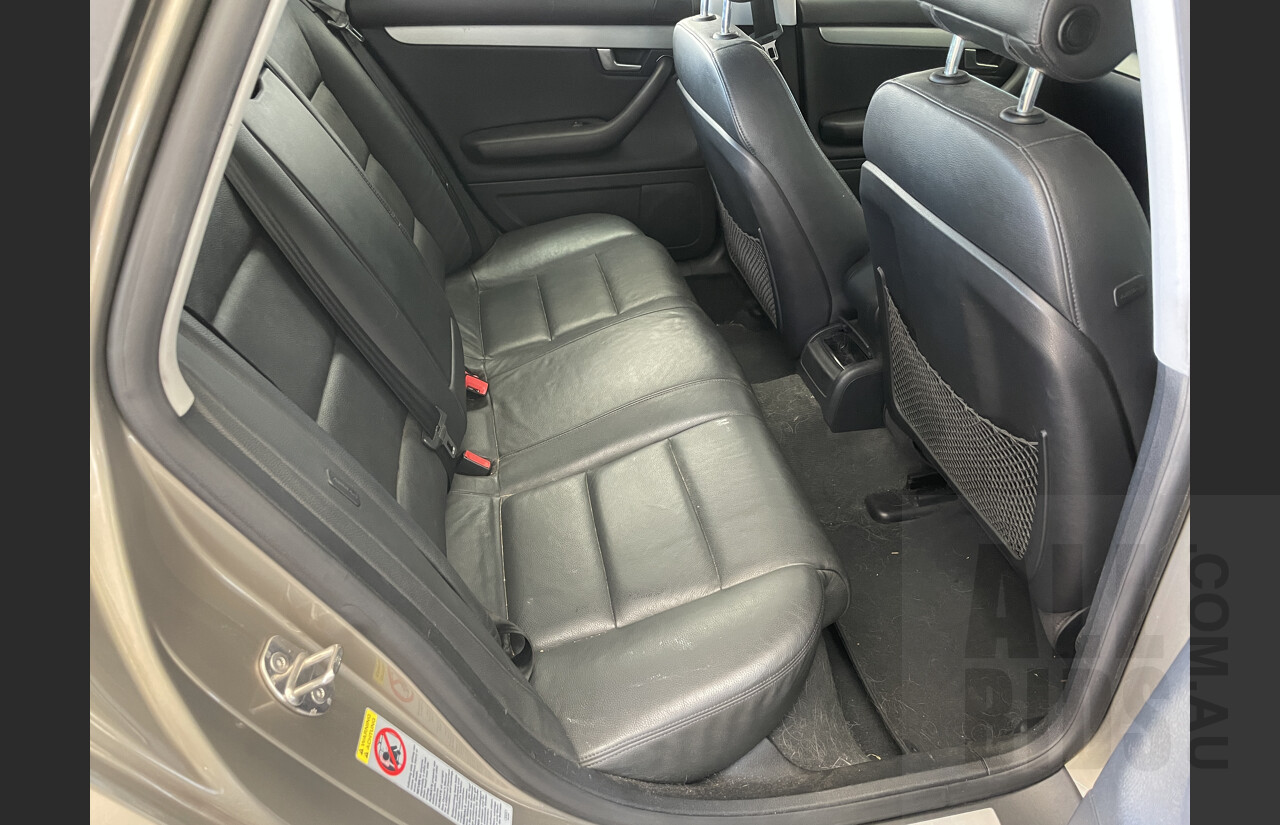 7/2005 Audi A4 2.0 Avant B7 4d Wagon Beige 2.0L