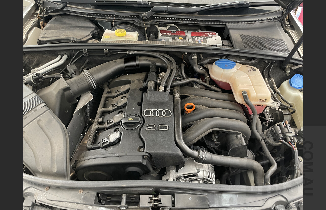 7/2005 Audi A4 2.0 Avant B7 4d Wagon Beige 2.0L