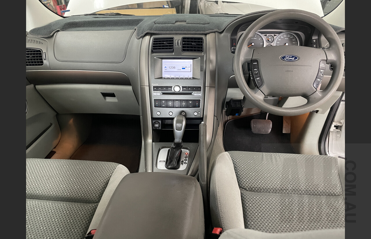 6/2006 Ford Territory TS (4x4) SY 4d Wagon White 4.0L