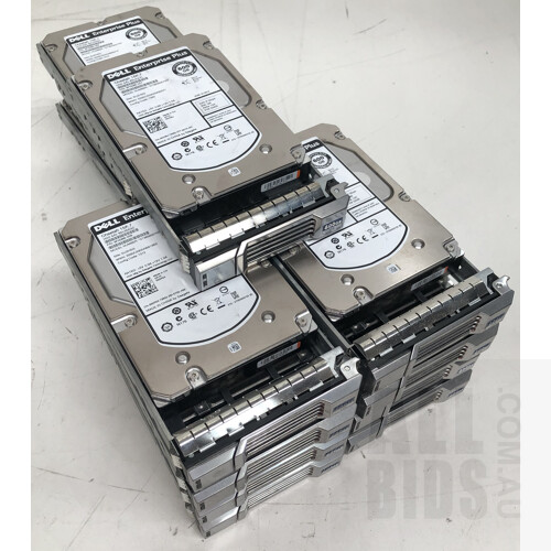 Dell Enterprise Plus Cheetah 15K.7 600GB SAS Hard Drives - Lot of 13 (7.8TB Total Storage)