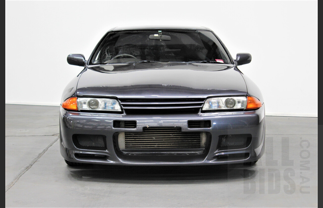 12/1990 Nissan Skyline R32 GT-R Series 1 2d Coupe KH2 Gun Grey Metallic 2.6L Twin Turbo