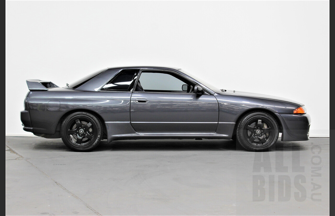 12/1990 Nissan Skyline R32 GT-R Series 1 2d Coupe KH2 Gun Grey Metallic 2.6L Twin Turbo
