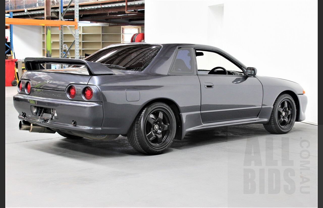12/1990 Nissan Skyline R32 GT-R Series 1 2d Coupe KH2 Gun Grey Metallic 2.6L Twin Turbo