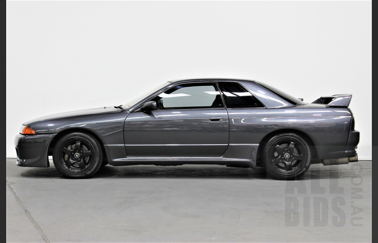 12/1990 Nissan Skyline R32 GT-R Series 1 2d Coupe KH2 Gun Grey Metallic 2.6L Twin Turbo