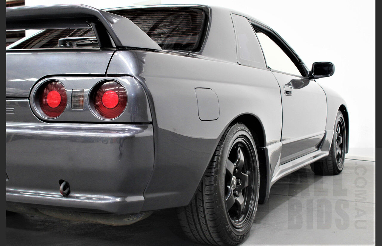 12/1990 Nissan Skyline R32 GT-R Series 1 2d Coupe KH2 Gun Grey Metallic 2.6L Twin Turbo
