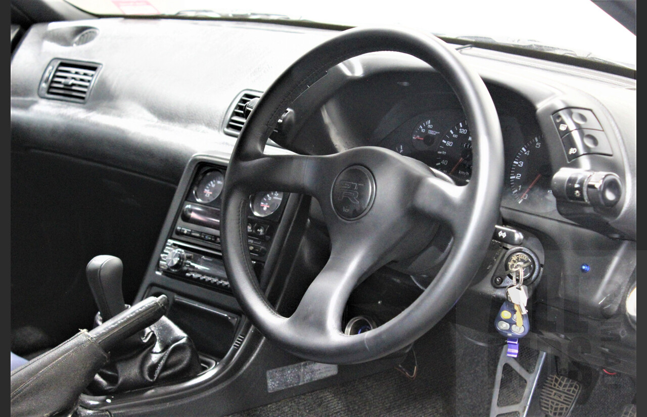 12/1990 Nissan Skyline R32 GT-R Series 1 2d Coupe KH2 Gun Grey Metallic 2.6L Twin Turbo