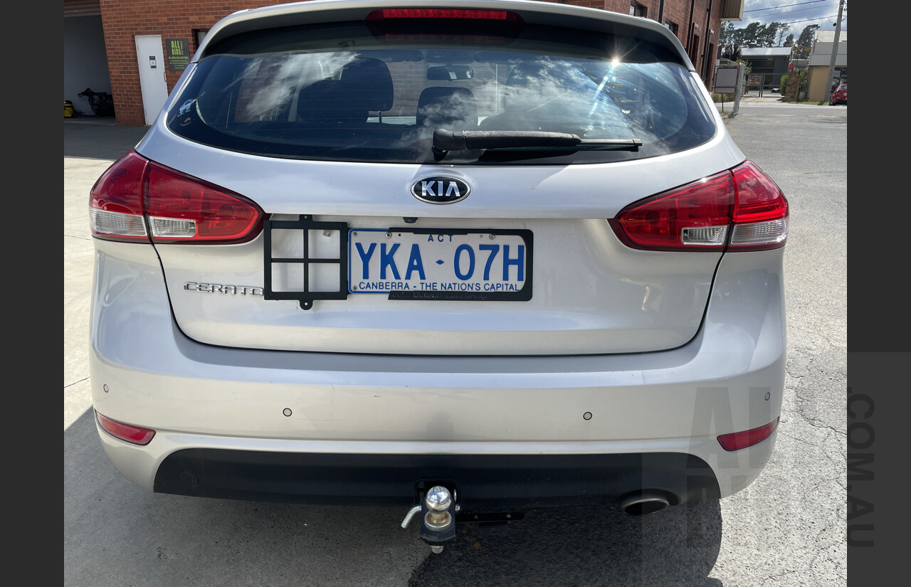 7/2014 Kia Cerato S Premium YD MY15 5d Hatchback Silver 1.8L