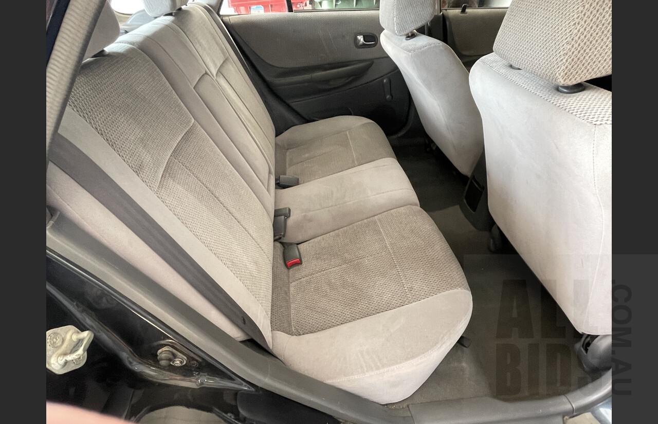 6/2000 Mazda 323 Astina  5d Hatchback Black 1.6L