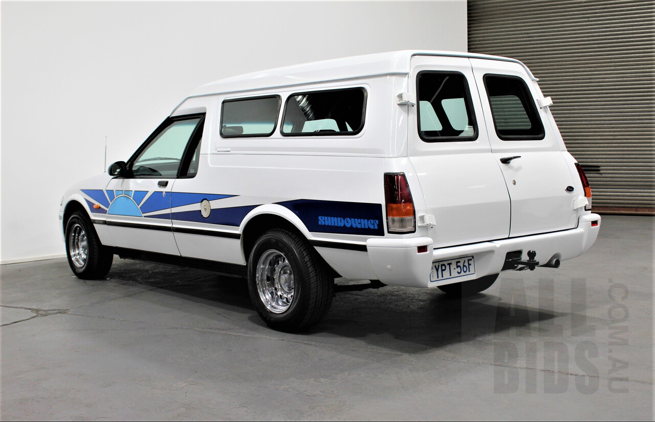 7/1996 Ford Falcon GLi Longreach XH Panelvan White 4.0L