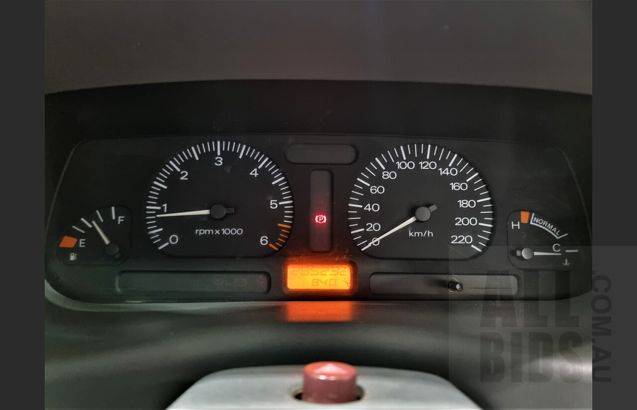 7/1996 Ford Falcon GLi Longreach XH Panelvan White 4.0L