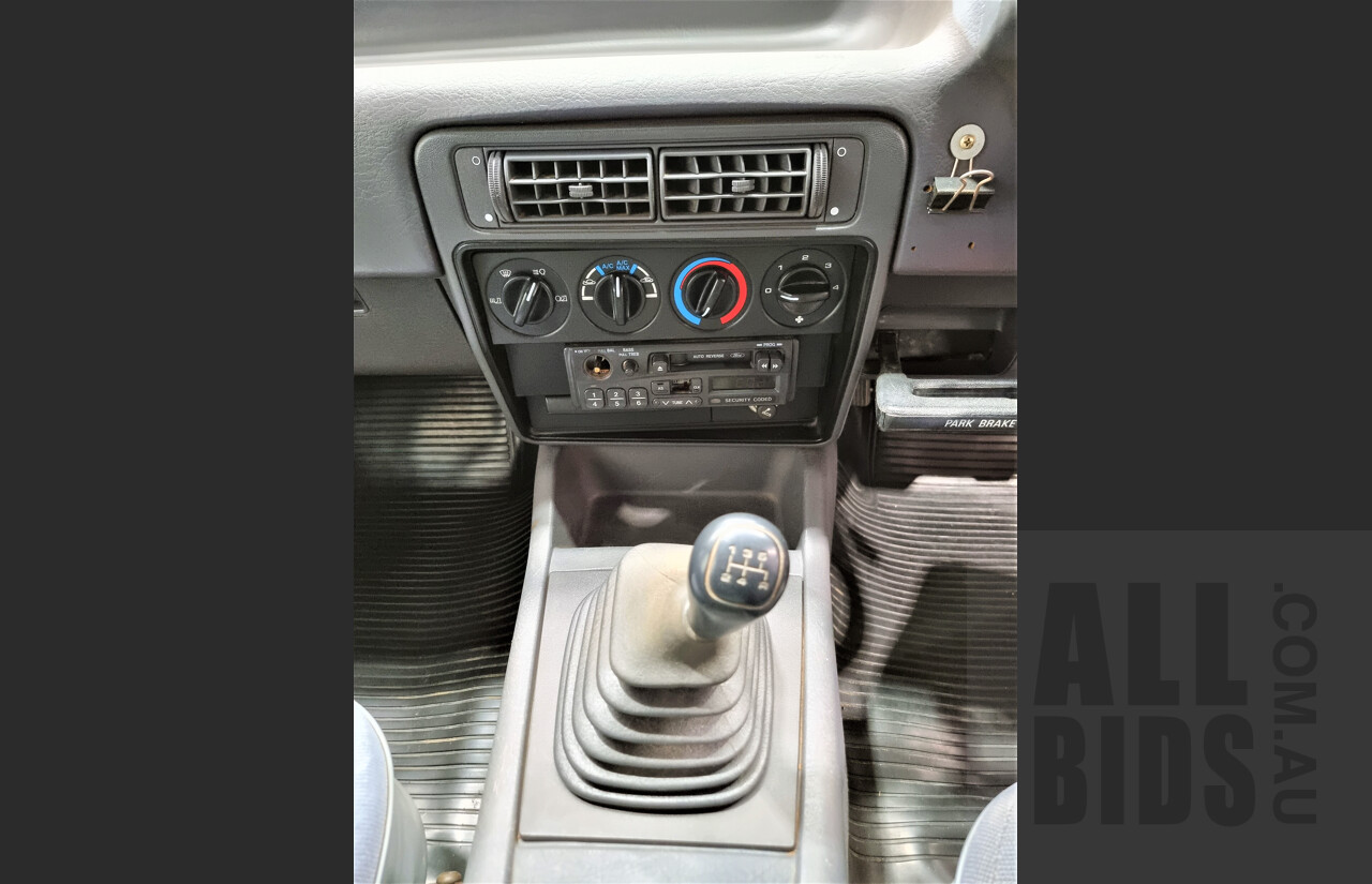 7/1996 Ford Falcon GLi Longreach XH Panelvan White 4.0L