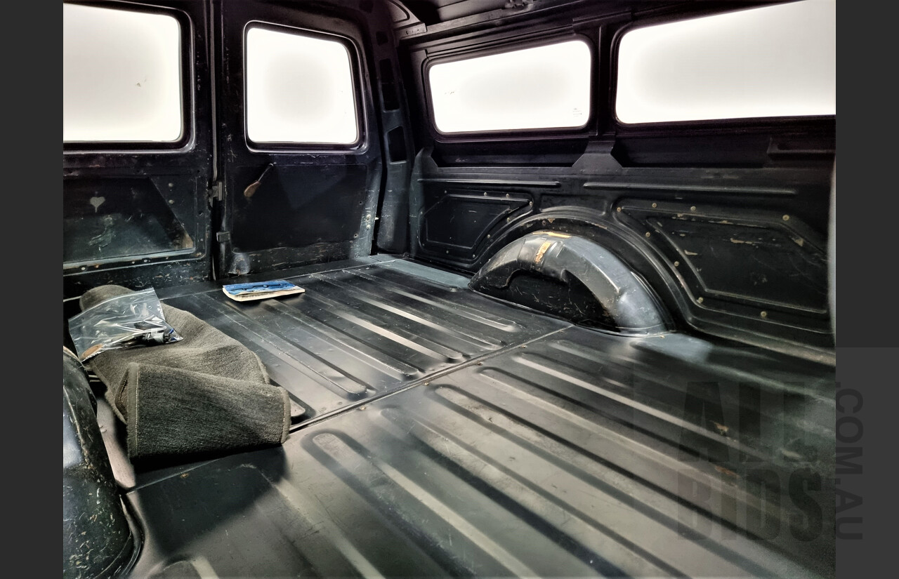 7/1996 Ford Falcon GLi Longreach XH Panelvan White 4.0L