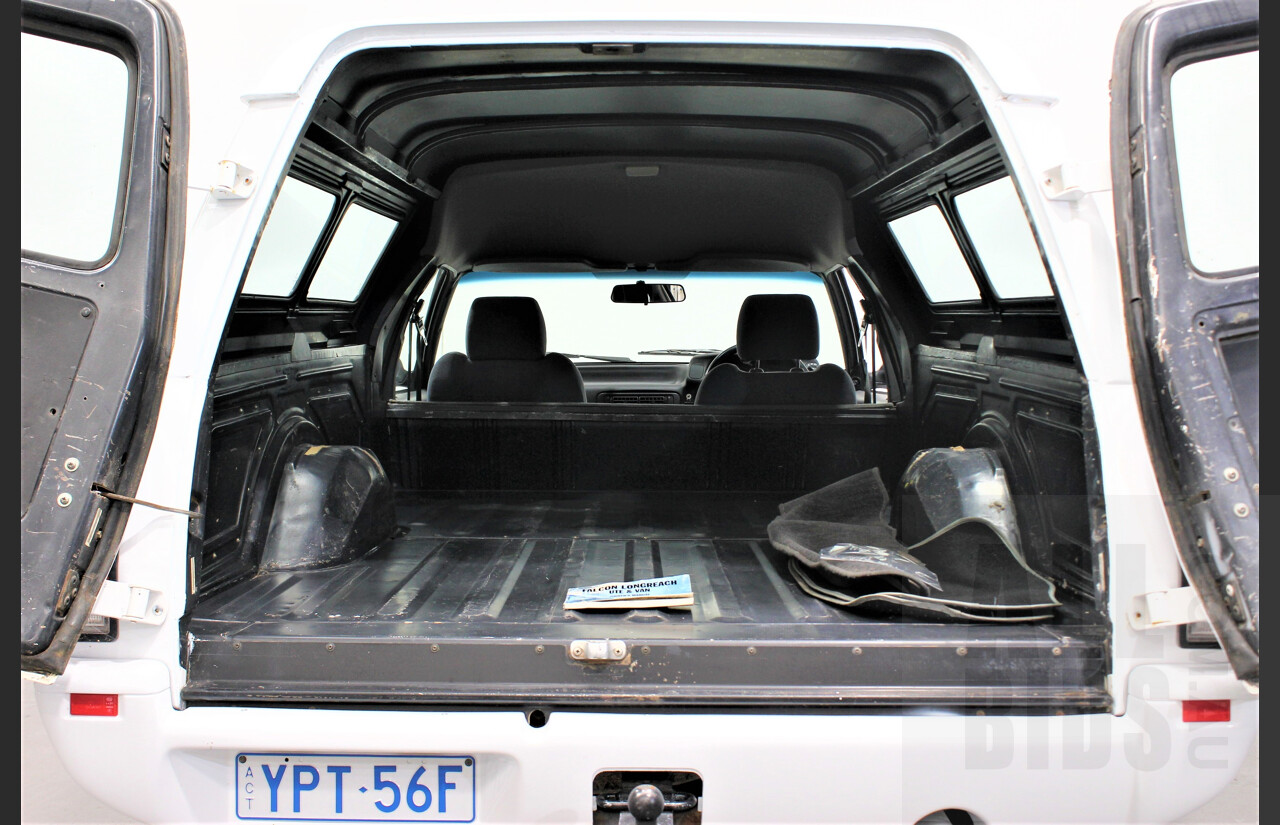 7/1996 Ford Falcon GLi Longreach XH Panelvan White 4.0L