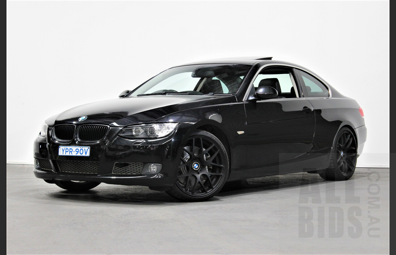 10/2006 BMW 335i E92 2d Coupe Black 3.0L Twin Turbo