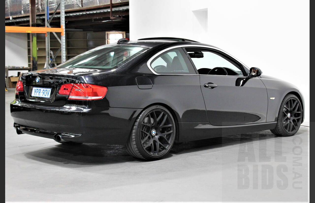 10/2006 BMW 335i E92 2d Coupe Black 3.0L Twin Turbo