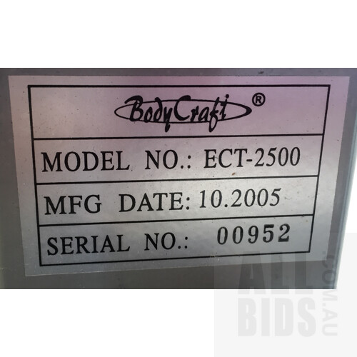 Body Craft ETC-2500 Elliptical Cross trainer