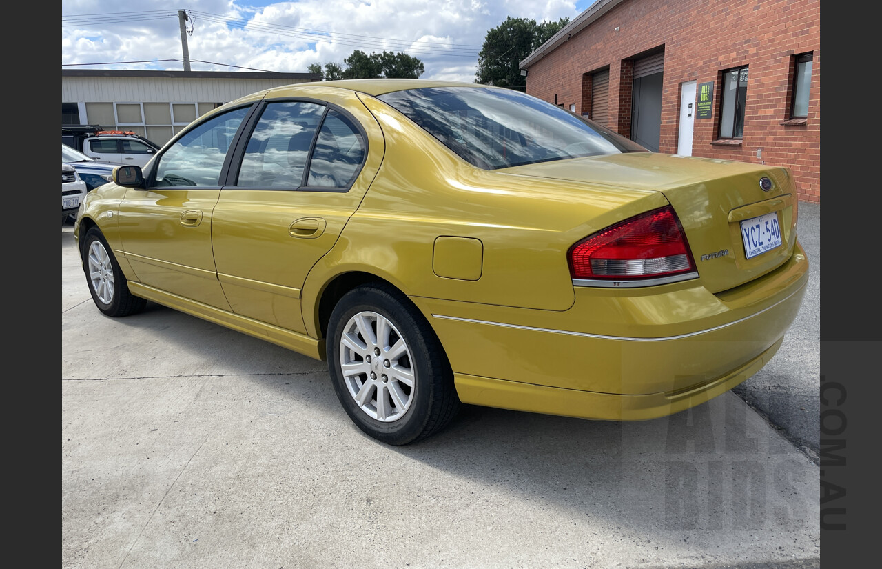 10/2003 Ford Falcon Futura BA 4d Sedan Gold 4.0L