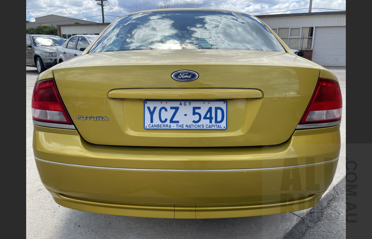 10/2003 Ford Falcon Futura BA 4d Sedan Gold 4.0L