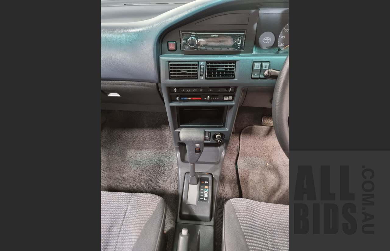 10/1991 Toyota Corolla CSi SECA AE94 5d Liftback White 1.6L Low 57,000ks