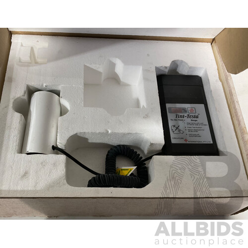 Circuit Link International Pty Ltd Tint Testa Light Transmission Meter in Box