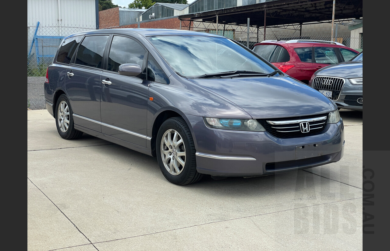 8/2004 Honda Odyssey Luxury 20 4d Wagon Grey 2.4L