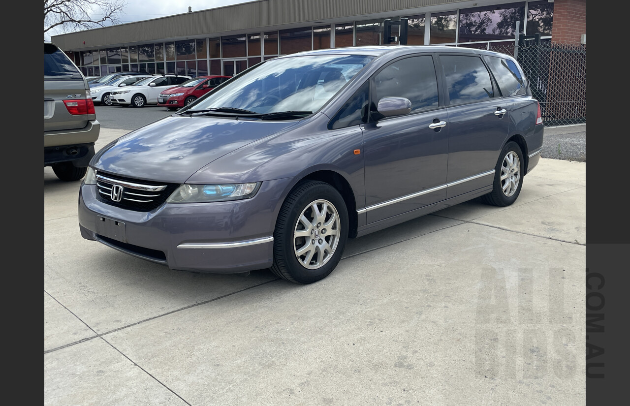 8/2004 Honda Odyssey Luxury 20 4d Wagon Grey 2.4L