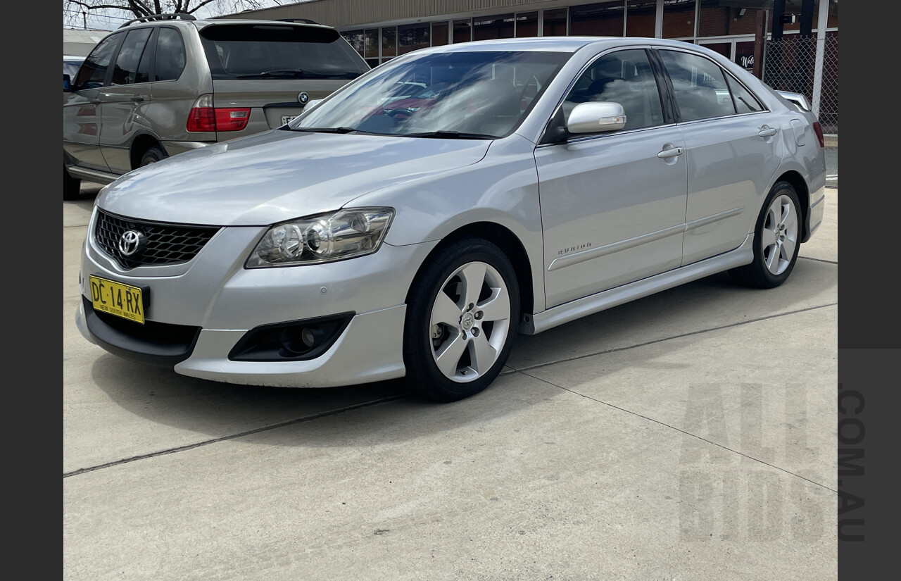2/2007 Toyota Aurion Sportivo ZR6 GSV40R 4d Sedan Silver 3.5L