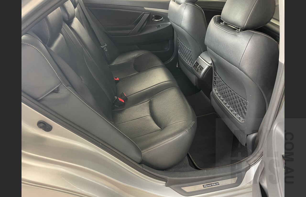 2/2007 Toyota Aurion Sportivo ZR6 GSV40R 4d Sedan Silver 3.5L