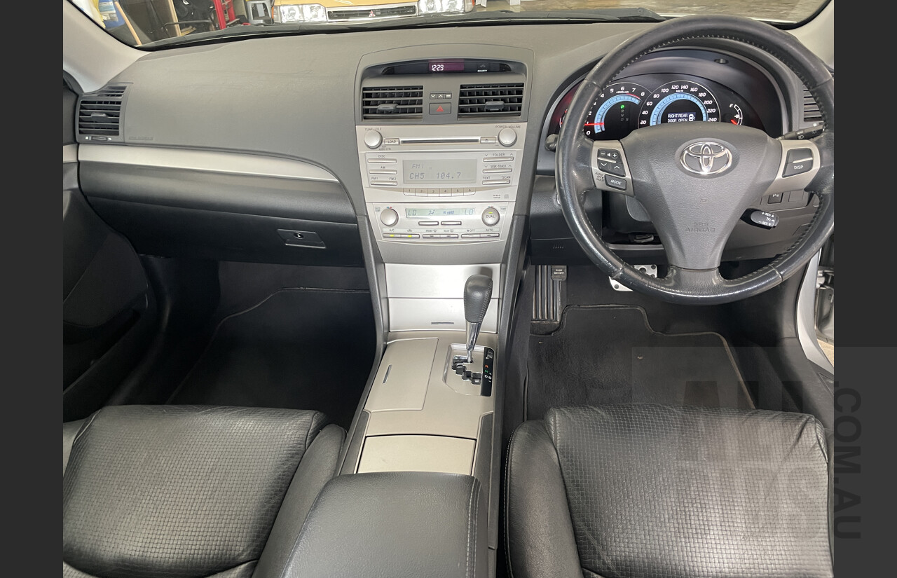 2/2007 Toyota Aurion Sportivo ZR6 GSV40R 4d Sedan Silver 3.5L