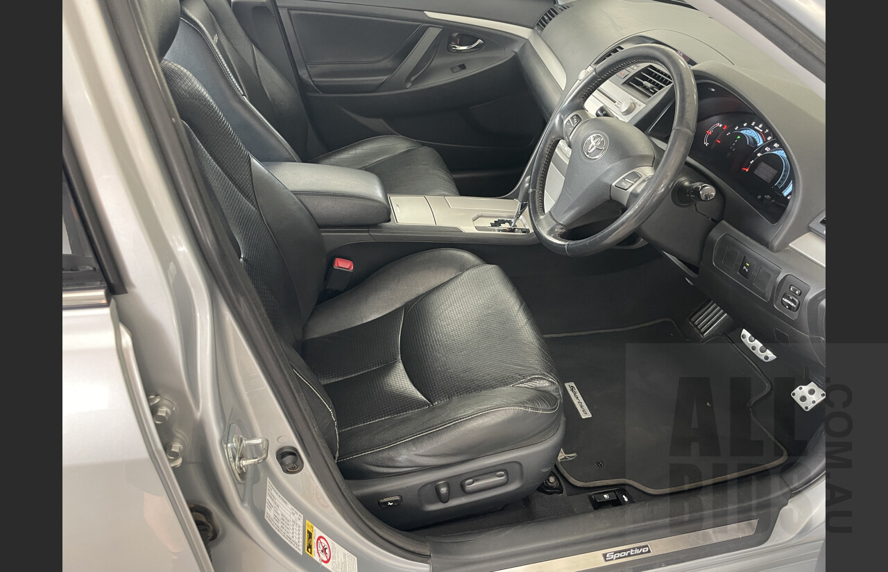 2/2007 Toyota Aurion Sportivo ZR6 GSV40R 4d Sedan Silver 3.5L