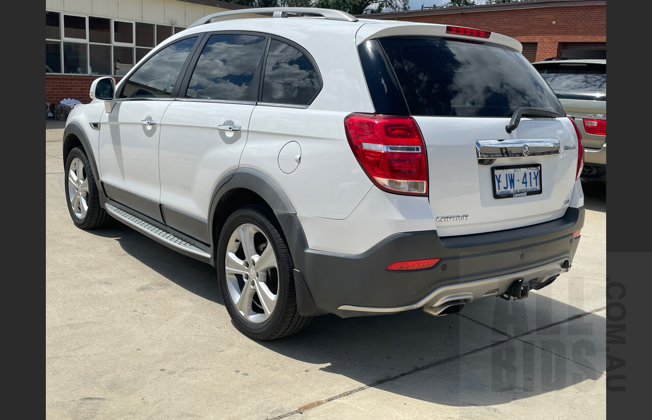 3/2014 Holden Captiva 7 LTZ (awd) CG MY14 4d Wagon White 2.2L