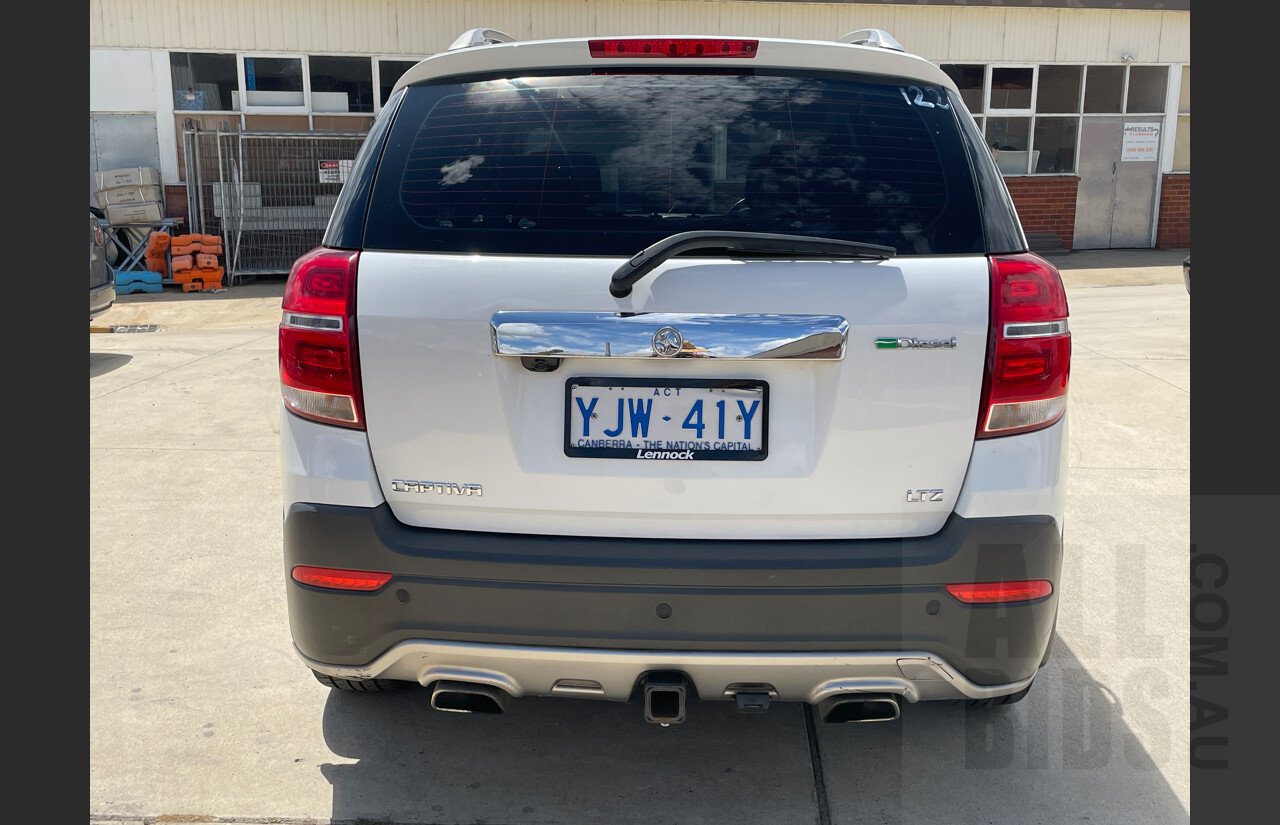 3/2014 Holden Captiva 7 LTZ (awd) CG MY14 4d Wagon White 2.2L